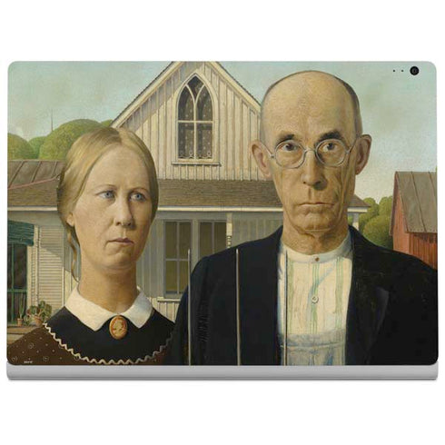 Grant Wood American Gothic Surface Book 2 13.5in Skin